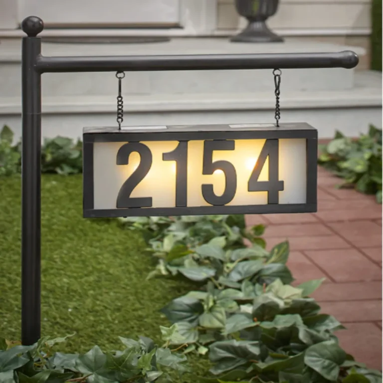 number signs for houses