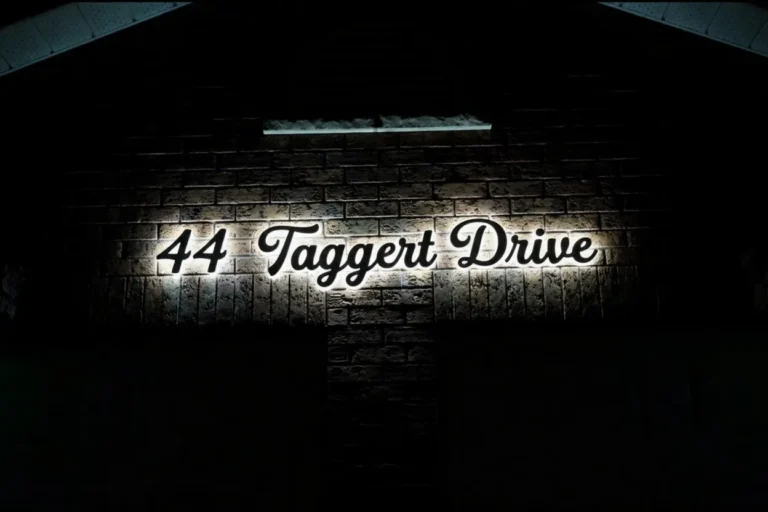 personalized house number signs